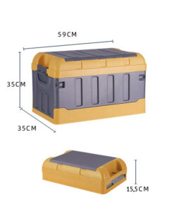 Складной автомобильный органайзер / размер XL (70л) / серый (арт.HH-010)