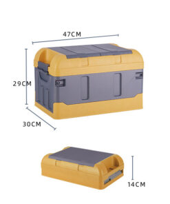 Складной автомобильный органайзер / размер L (40л) / серый (арт.HH-009)