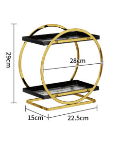 Органайзер для косметики и не только, дизайн: круг / Цвет: черный, (HH-032B)