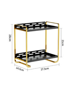 Органайзер для косметики и не только / Цвет: черный/золото, (HH-034B)