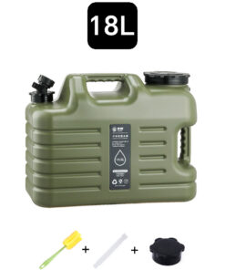 Канистра для воды портативная с краном - 18 литров, (HH-046B-18)