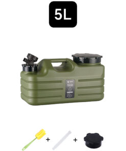 Канистра для воды портативная с краном, 5 литров, (HH-046B-5)